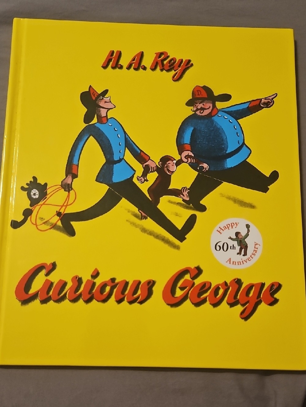 Curious George Kids Book - Yellow Cover